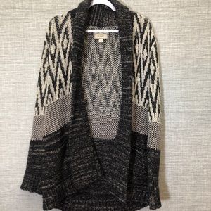Lucky Brand Tribal Print Sweater | Large